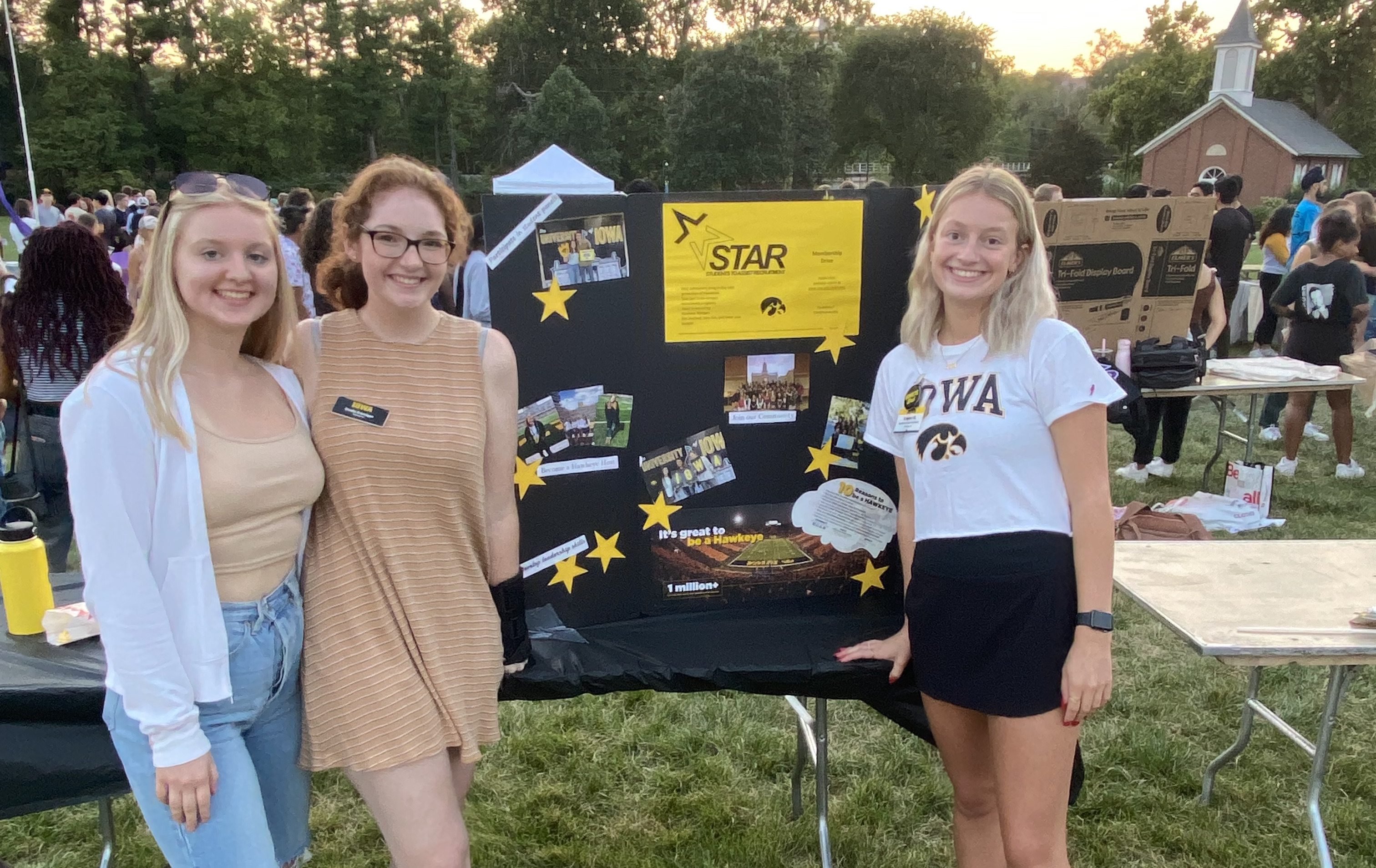 STAR students at org fair